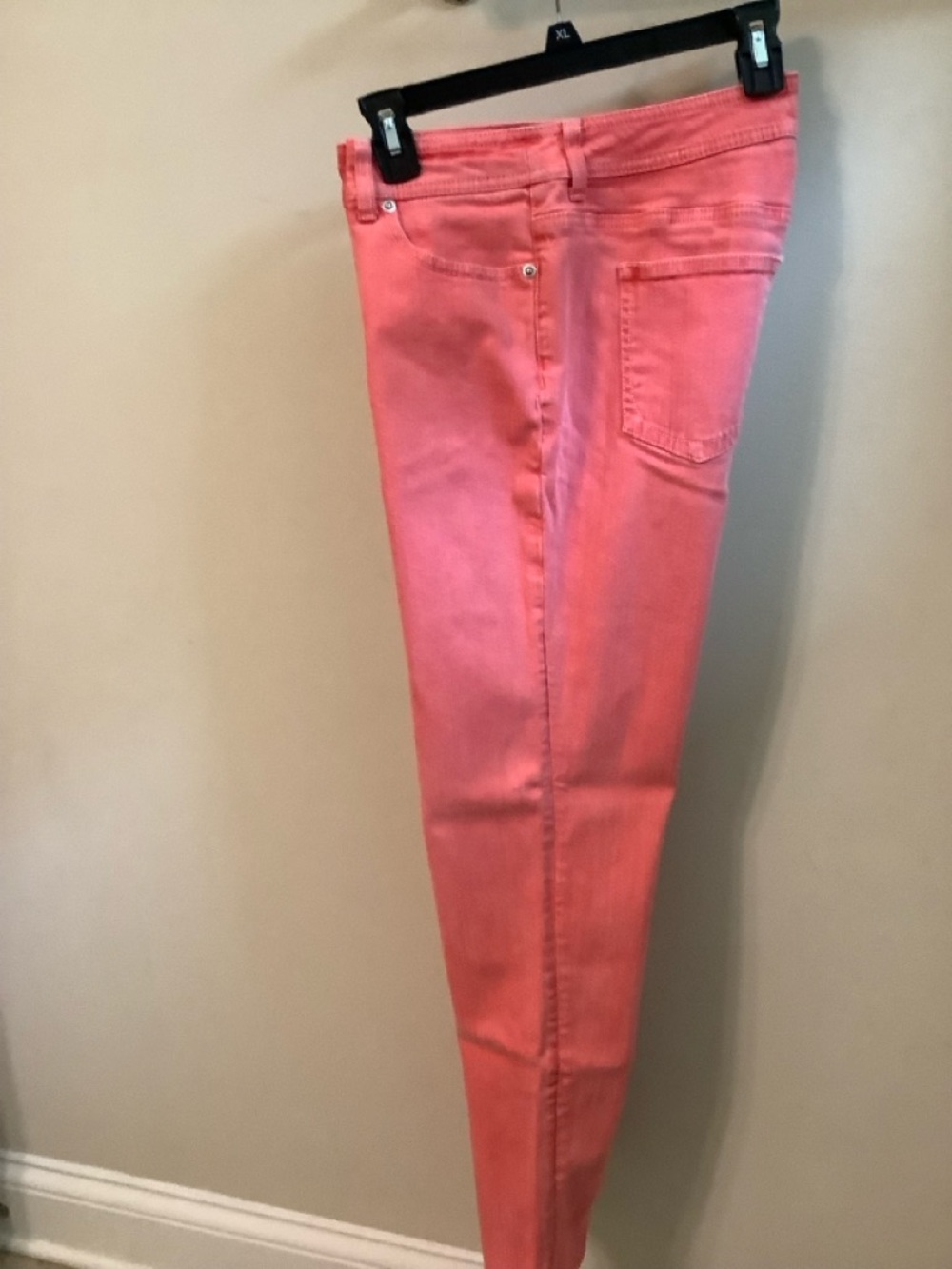 Women’s Coral Pink So Slimming by Chico’s jeans